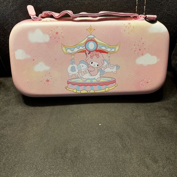 My Melody Carousel Pink Nintendo Switch Case Bundle 🎠💖 - Picture 3 of 4
